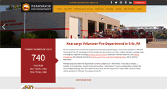 Desktop Screenshot of kearsargefire.org